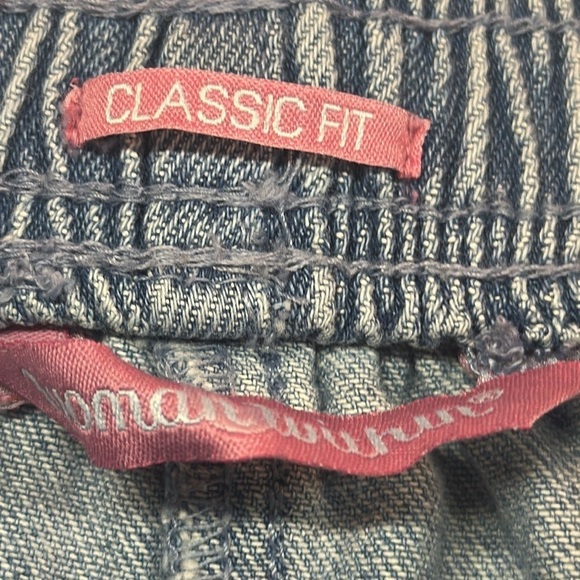 Woman Within Classic Fit Pull-on Elastic Waistband Cotton NWT 14W - Picture 4 of 6